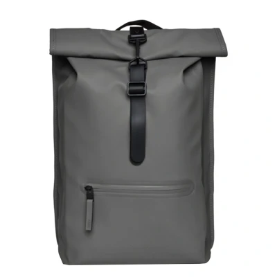 Afbeelding van Rains Rolltop Rucksack W3 grey backpack