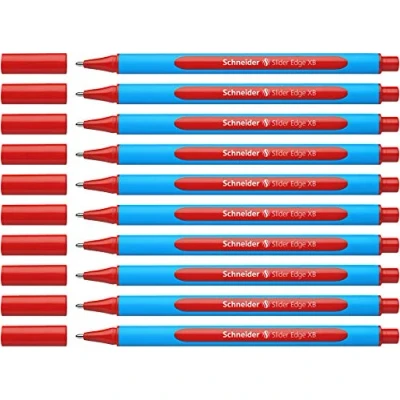Afbeelding van Balpen Schneider Slider Edge extra breed 0.6mm rood