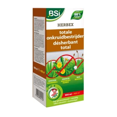 Afbeelding van Herbex Ideale bestrijdingsmiddel tegen onkruid, grassen en mossen Herbicide 900 ml voor 400 m²
