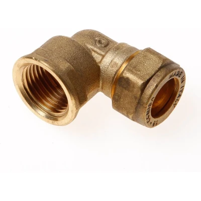 Afbeelding van Installatiebranche Kniekoppeling binnendraads knel 1/2&quot; x 15mm