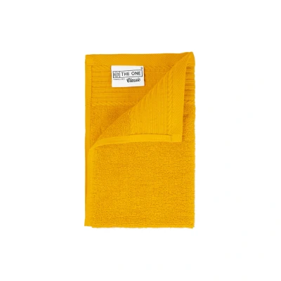 Afbeelding van The One Towelling Classic Gastendoek Kleine handdoek Hoge vochtopname 100% Gekamd katoen 30 x 50 cm Okergeel