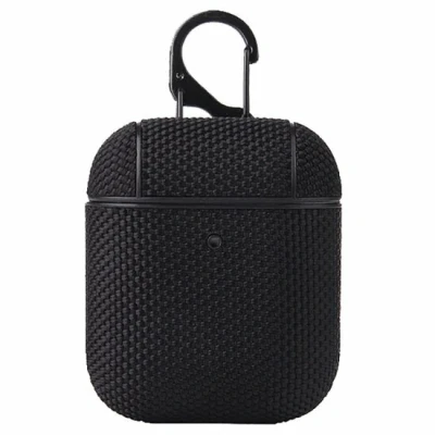 Afbeelding van AirPods 1/2 hoesje Hardcase Business series Zwart Optimale bescherming voor jouw