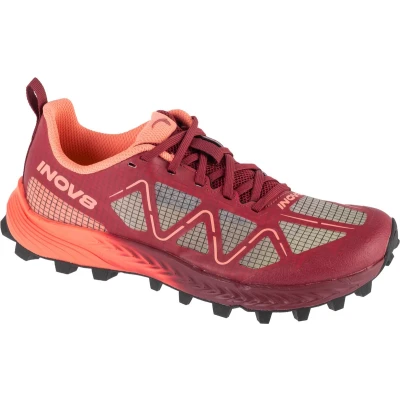 Afbeelding van INOV8 MudTalon Speed Trailschoenen Dames Burgundy/Coral 41.5