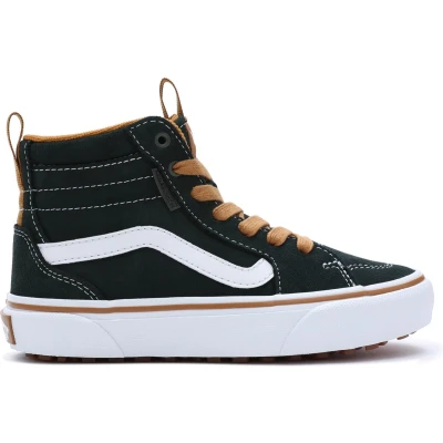 Afbeelding van Vans VN0A5HZE1CI1 Filmore HI Guard Sneakers hoog voor kinderen, Maat: 38, Green Leer/ synthetisch