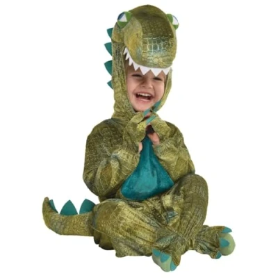 Afbeelding van amscan 9908452 Brandend dinosauruskostuum (2 3 jaar), uniseks, kinderen