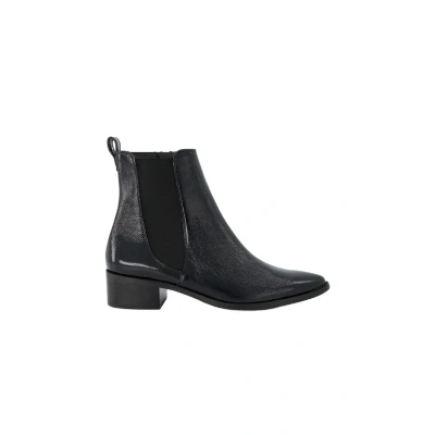 Afbeelding van Paul Green Bottines pour femme vernies/brossées Noir 8271 038, , 40 EU