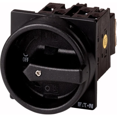 Afbeelding van Eaton T0 2 1/EA/SVB SW Nokkenschakelaar Uitschakelbaar 20 A 690 V 1 x 90 Zwart stuk(s)