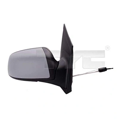 Afbeelding van Buitenspiegel Tyc 310 0112 Links Met grondlaag Instellen: kabel, Bol vormig FORD: Focus 2, 2 Limousine