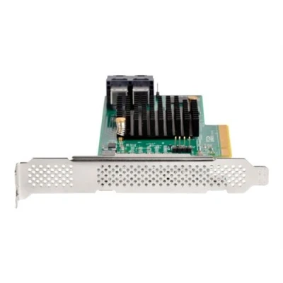 Image de SilverStone ECS05 Contrôleur de stockage (RAID) 8 Canal SATA 6Gb/s / SAS 12Gb/s profil bas RAID 0, 1, 10, 1E PCIe 3.0 x8
