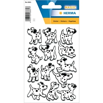 Afbeelding van Etiket HERMA 6661 dalmatiërs foam Blister a 1 vel
