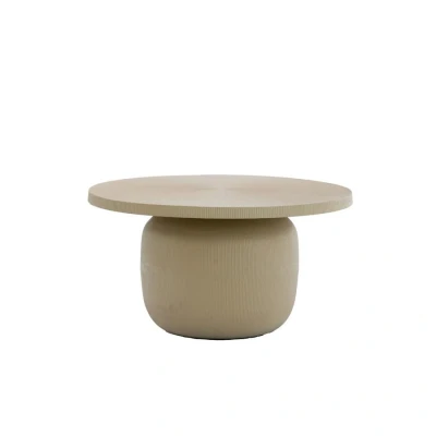 Afbeelding van Light &amp; Living Salontafel Ø75,5x41,5 cm TIGRAN mat zand