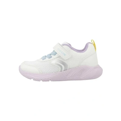 Afbeelding van Geox B Sprintye Babyschoenen voor kinderen, Maat: 22, Blanco Kunststof/ textiel