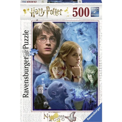Afbeelding van Ravensburger puzzel voor volwassenen 500 p Harry Potter op Hogwarts 14821