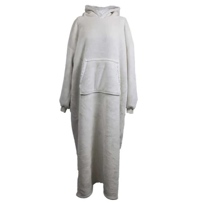 Afbeelding van Unique Living Hoodie Oversized Chateau Grey 75x150cm