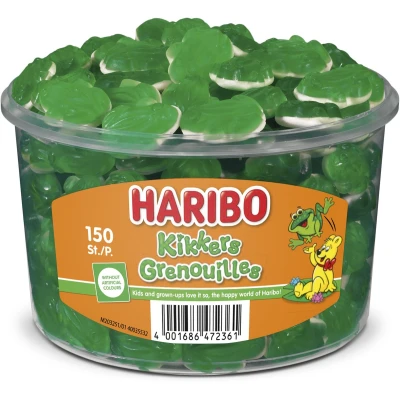 Afbeelding van Haribo Kikkers 150stuks