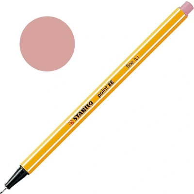 Afbeelding van STABILO point 88 Fineliner 0,4 mm Blush per stuk