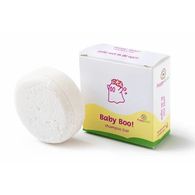 Afbeelding van POPPYBARS Shampoo Bar Baby Boo! Shampoobar Shampooblok Vegan