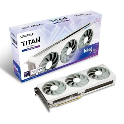 Image de SPARKLE Intel Arc B580 TITAN OC Carte graphique 12 Go HDMI