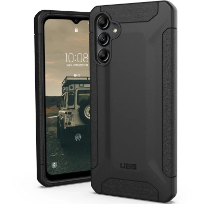 Afbeelding van UAG Hoesje Geschikt voor Samsung Galaxy A14 (5G) Scout Backcover smartphone Zwart