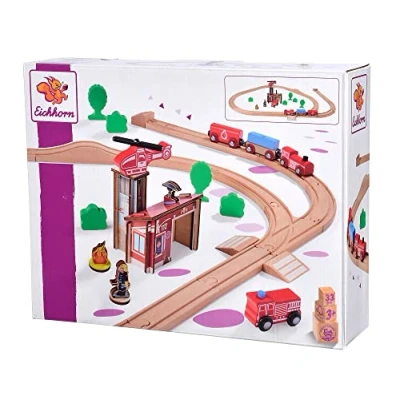 Afbeelding van Eichhorn Houten trein Ovaal 100006205