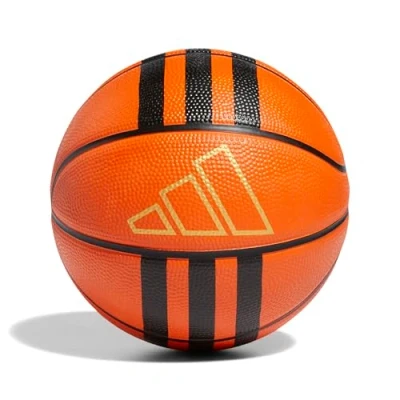 Afbeelding van adidas Performance 3 Stripes Rubber Mini Basketbal Unisex Oranje
