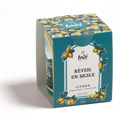 Afbeelding van Tadé Réveil en Sicile Citroen Geurkaars 180GR
