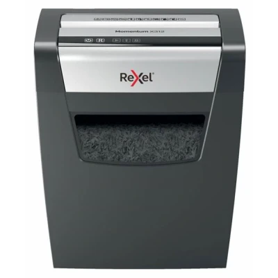 Image de rexel destructeur de documents momentum x312, particules noir