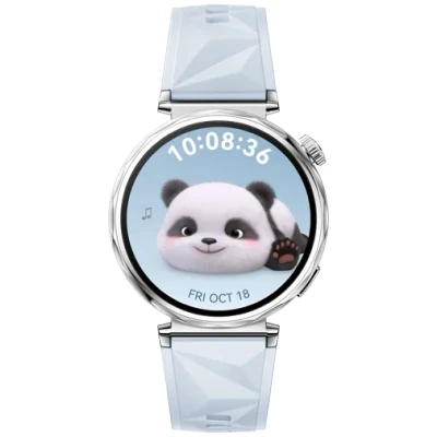 Image de Huawei Watch GT 5 41mm Argent (Bracelet En Silicone Bleu)