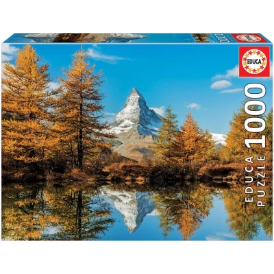 Afbeelding van Educa Matterhorn im Herbst 1000 Teile Puzzle
