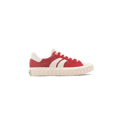 Afbeelding van Palladium Sneakers laag, Maat: 43, Red Textiel