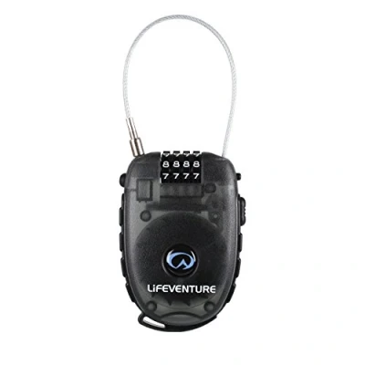 Image de Lifeventure serrure à câble 90 cm noir