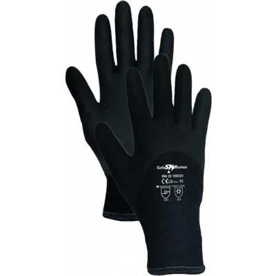 Afbeelding van SafeWorker Winterhandschoen latex maat 10