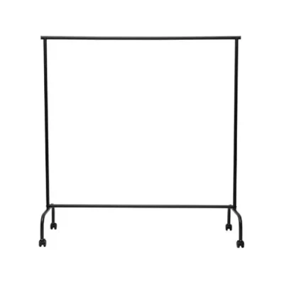 Afbeelding van MAUL kledingrek Limbo metaal, 4 geremde wielen, hg156xbr151(220)x50cm, tot 30kg, zwart RAL9004 kapstok