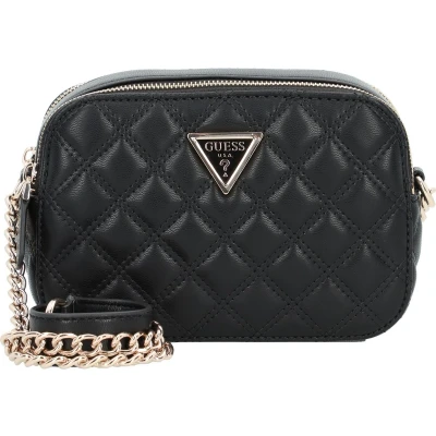 Afbeelding van Guess Giully Camera BAG Schoudertas, Dames, Maat: One Size, Black