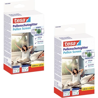 Afbeelding van tesa 55286 00500 01 Pollenrooster (b x h) 130 cm 150 Antraciet 2 stuk(s)