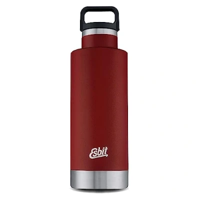 Afbeelding van Esbit Sculptor Thermosfles, roestvrij staal, BPA vrij, zwart, bordeaux &amp; Plus, 750 ml 1000 ml, drinkfles voor warme en koude dranken, fietsen, sport, yoga