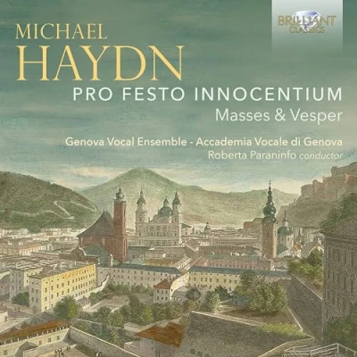 Afbeelding van Genova Vocal Ensemble &amp; Accademia Vocale Di Michael Haydn: Pro Festo Innocentium Masses Vespers (CD)