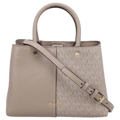 Afbeelding van Michael Kors Handtassen Flora taupe