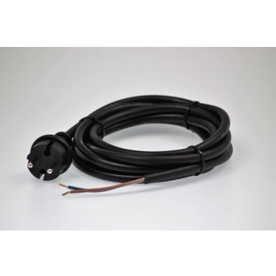 Afbeelding van Qwatt Pro neopreen aansluitsnoer 2 x 1,5 mm² 3 m zwart 2510031