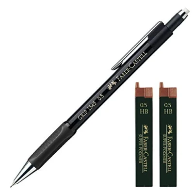 Afbeelding van Faber Castell Grip 1345 99 vulpotlood stiftdikte: 0,5 mm (zwart met 24 vullingen)