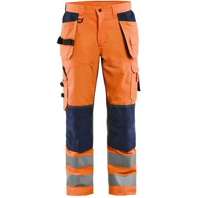 Image de Pantalon aéré à stretch orange fluo marine Blåkläder
