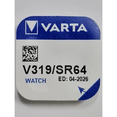 Afbeelding van Varta Horlogebatterij V 319 / SR 527 SW SR527SW V319 1,55 in blister