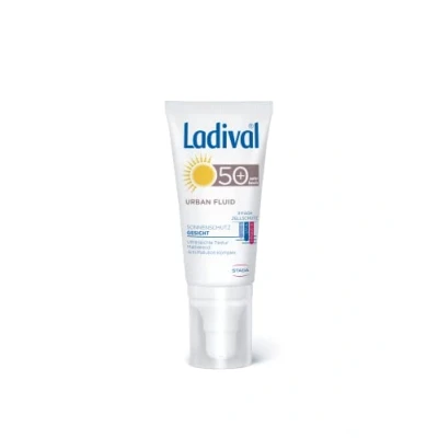 Afbeelding van Ladival Urban Fluid SPF 50 matterende zonnecrème voor het gezicht met ultralichte textuur dagelijks gebruik, 1 x ml