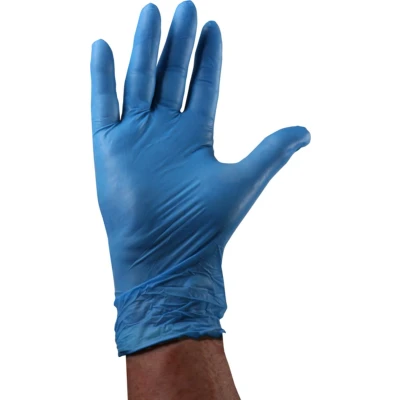 Afbeelding van ComFort Handschoen Nitril ongepoederd XL blauw 100 stuks