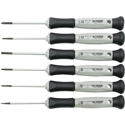 Afbeelding van Ironside Precisieschroevendraaierset a sl ph 6 delig