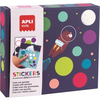 Afbeelding van Apli kids stickerset vlieg naar de maan