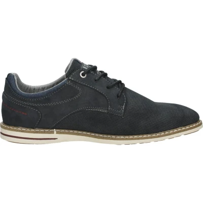 Afbeelding van Mustang Veterschoenen Laag Blauw Maat 40