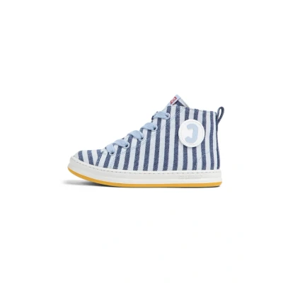 Afbeelding van Camper Runner Sneakers hoog Blau weiß voor kinderen, Maat: 28, Textiel