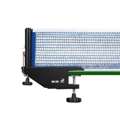 Afbeelding van relaxdays tafeltennisnet waterafstotend Om vast te draaien blauw zwart