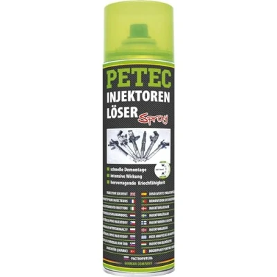 Afbeelding van PETEC 70160 Roestoplosser spuitbus Kruiperig, waterafstotend, Siliconvrij 500 Transparant